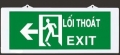 Đèn exit thoát hiểm 2 mặt - Công Ty TNHH Cơ Điện Phòng Cháy Chữa Cháy Đặng Gia Bảo